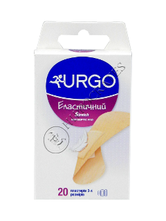 URGO STRETCH ANTISEPTIC emplastru № 20 elastic,a/septic,3 marimi in asort.