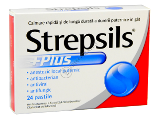 Strepsils Plus