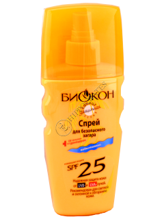 Biokon Protectia solara spray pentru bronz SPF-25