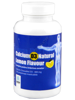 Calcium-D3 Natural Lemon Flavour Leben