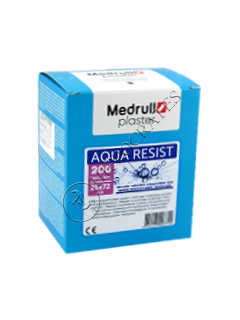 Пластырь MEDRULL Aqua Res 2,5 см x 7.2 см № 200