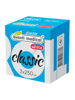 Пластырь MEDRULL Classic White 3 см x 2,5 м рулон