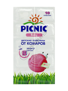 Repelent PICNIC BABY plastine contra tintari