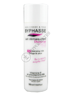 Byphasse Soft Cleansing lapte demachiant pentru fata si ochi 500 ml