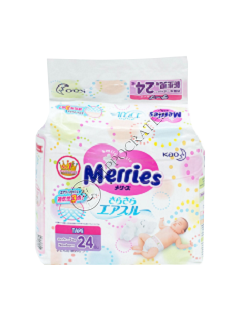 MERRIES Newborn №24 - 5 kg (Small) scutece