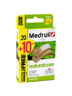 Пластырь MEDRULL Natural Care (1.9x7.2 см-10 шт, 2.5x7.2 см-6 шт,диам. 2.2 см) № 20 + № 10