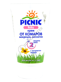 Репеллент PICNIC BABY крем от КОМАРОВ