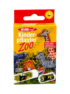 WUNDmed plasture pentru copii Zoo 02-064