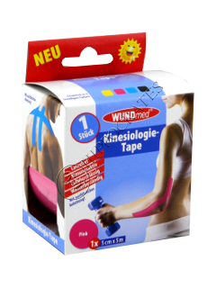 WUNDmed Banda kinesiologica , Pink 5 cm x 5 cm 04-040