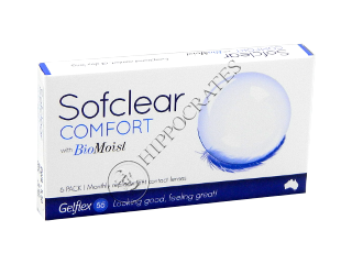Lentile de contact Sofclear Comfort 1 luna -8,00
