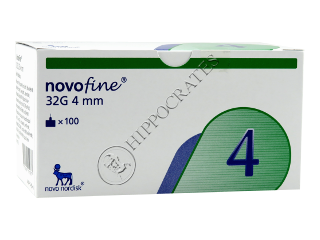 Ac p/u stilou de insulina NovoFine 32Gx4mm