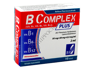 B Complex PLUS (Vit.B1, Vit.B6, Vit.B12)