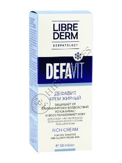 Librederm Defavit crema fata regeneranta, calmanta, vitaminizata