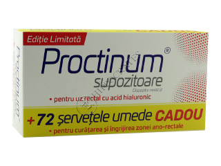 Proctinum + servetele umede № 72