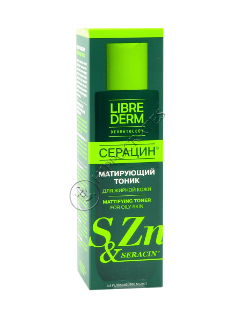 Librederm Seracin Tonic matifiant pentru pielea grasa