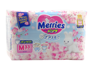 MERRIES Size M №33 6-11 kg (Jumbo) Sakura chilotei-scutece