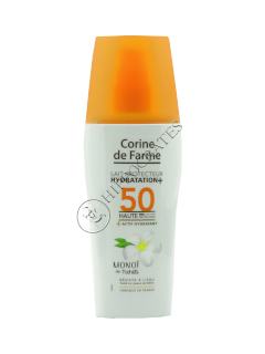 Corine de Farme Sun Manoi Lotiune Protectie  Hidratare SPF50