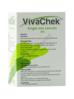 Lancete sterile VivaChek 28G № 50