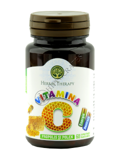 Acid ascorbic cu glucoza (Vitamina C) + propolis, polen