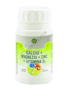 Calciu + Magneziu + Zinc + Vit. D3