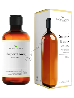 BIO BALANCE Super Toner Glow Skin C Lotiune tonica uniformizanta