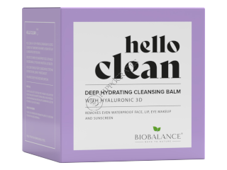 BIO BALANCE Hello Clean Balsam de curatare 3 in 1 cu ac. hialuronic p/u toate tipurile de piele