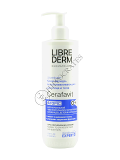 Librederm Cerafavit Crema lipido-reparatoare cu ceramide si prebiotice 0+