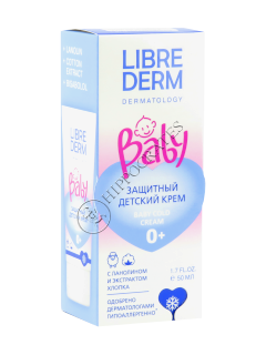 Librederm Baby Cremă protectoare pentru copii cu lanolină și extract de bumbac