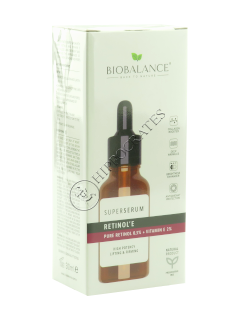 BIO BALANCE Super Serum cu Retinol Pur 0,3 + Vit E 2%