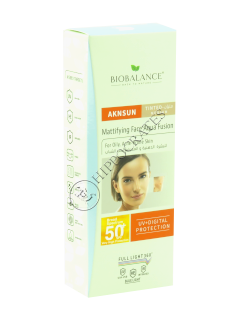 BIO BALANCE AKNSUN Crema matifianta p/u ten acneic si gras SPF 50+