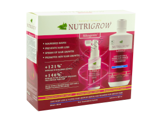 BIO BALANCE Nutrigrow Ser anticadere/crestere + Sampon anticadere par gras