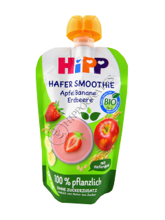 HIPP SMOOTHiE Mere, banana, capsuni cu ovaz /84006/