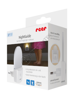 Ночник в розетку с датчиком света Reer 52380