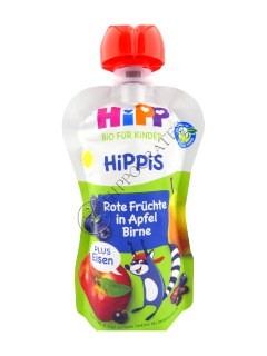 HIPPiS Fructe rosii, mar, para cu fier (de la 1 an) /42513/