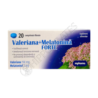 Valeriana + Melatonina Forte