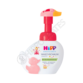 ХИПП BabySanft Нежная пенка для рук и лица Ratusca Printesa