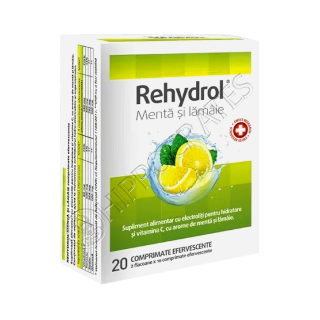 Rehydrol menta si lamaie 1+1
