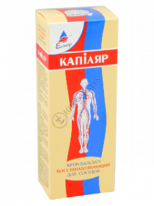 Эликсир Капиляр крем-бальзам регенерирующий крем для кровеносных сосудов с эфирными маслами