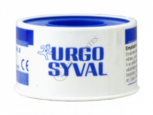 URGO SYVAL emplastru 2.5 cm x 5 m matase