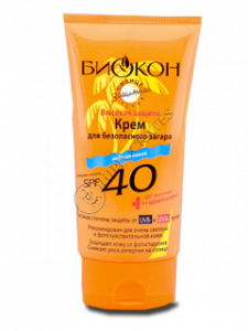 Биокон Солнцезащит.серия крем для загара SPF-40