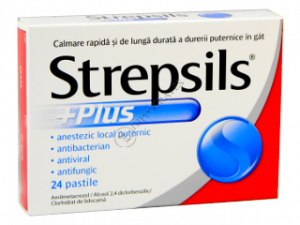 Strepsils Plus