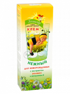 Eliksir crema-balsam pentru copii gingasa cu extract de musetel si vitamina E