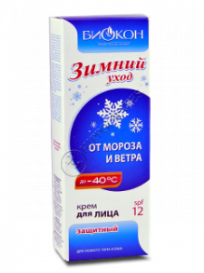 Biokon Ingrijire de iarna crema de fata SPF-12