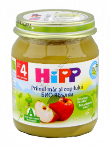 HIPP Fructe, Primul mar al copilului (4 luni) 125 g /4233/