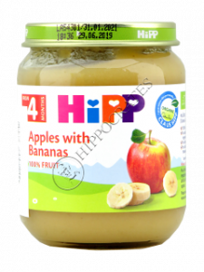 HIPP Fructe, Mere si banane (4 luni) 125 g /4210/