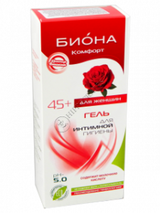 Biokon Doktor Biokon gel intim BIONA-COMFORT (45 ani+) pH 5.0