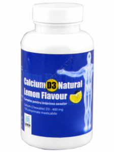 Calcium-D3 Natural Lemon Flavour Leben