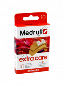 Пластырь MEDRULL Extra Care (1.9x7.2 см-6 шт, 2.5x7.2 см-4 шт.) № 10
