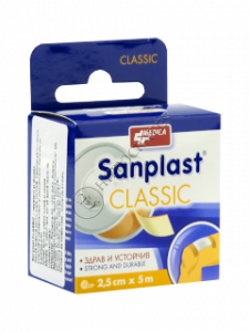 Emplastru Sanplast Classic 2.5 cm x 5 m