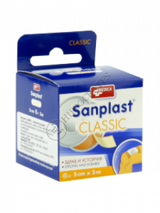 Emplastru Sanplast Classic 5 cm x 5 m